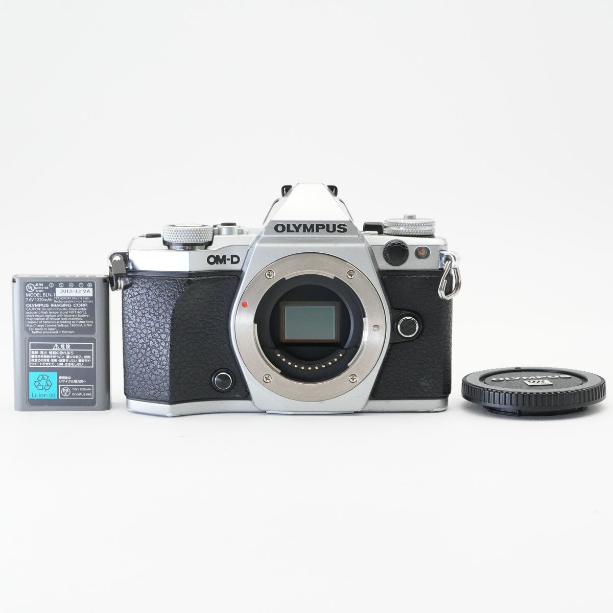 訳あり OLYMPUS オリンパス OM-D E-M5 Mark II シルバー ミラーレス一眼カメラ #f94AA9628