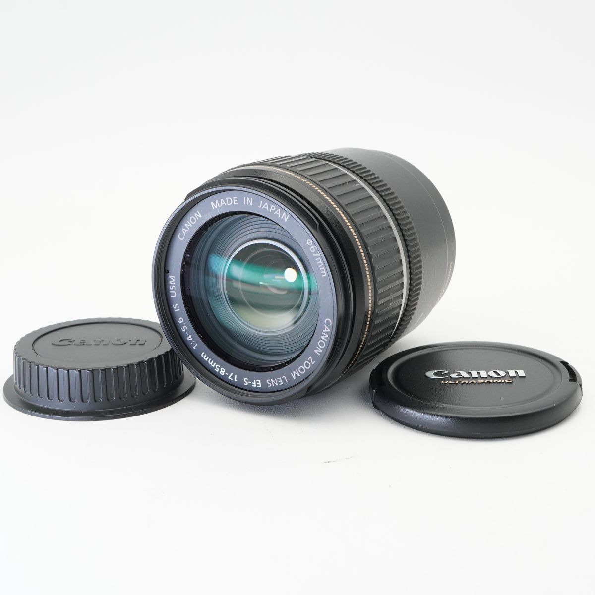 美品 動作確認済 CANON キャノン EF-S 17-85mm F4-5.6 IS USM 標準ズームレンズ #f56B3434