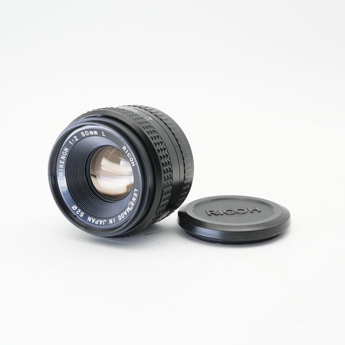 良品 動作確認済 RICOH リコー XR RIKENON 50mm F2 L 単焦点 Kマウント オールドレンズ #f26B3536