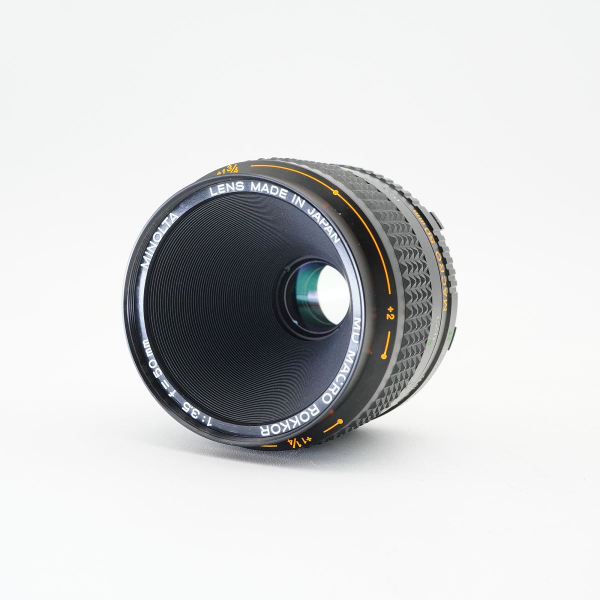 良品 動作確認済 MINOLTA ミノルタ MD MACRO ROKKOR 50mm F3.5 単焦点レンズ #f13B3570
