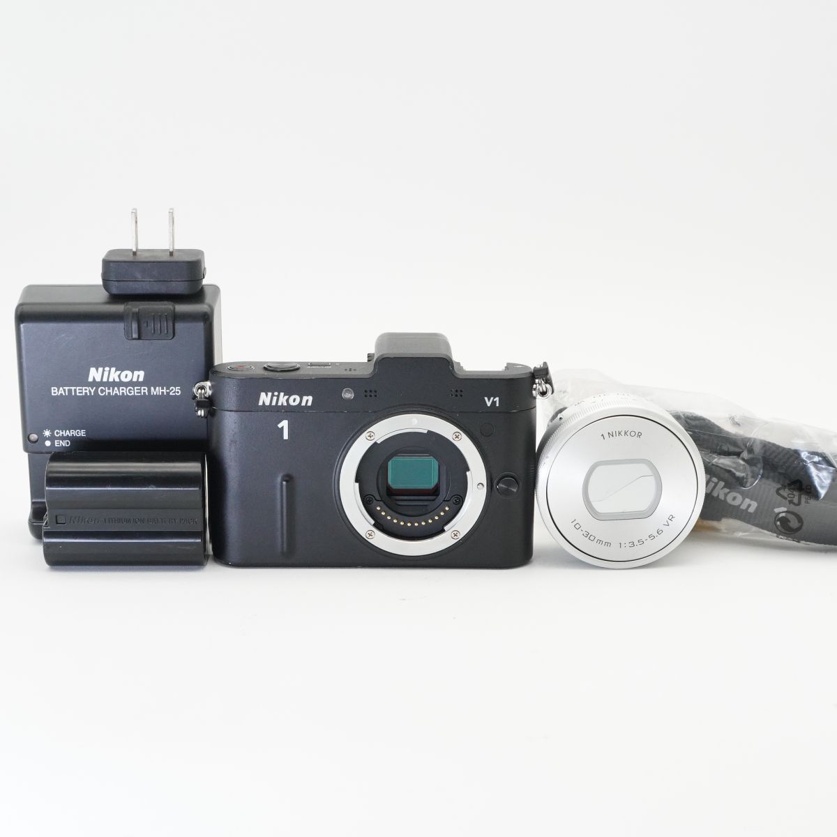 訳あり Nikon ニコン 1 V1 10-30mm VR レンズキット ミラーレス一眼カメラ #f47AA10792