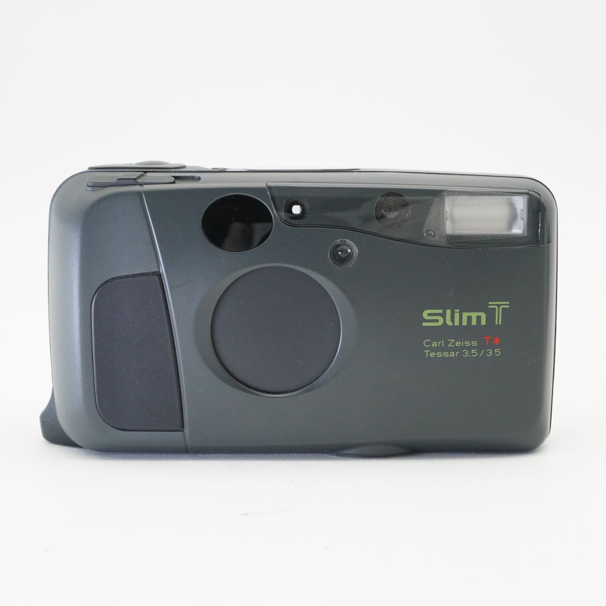 現状品 Kyocera 京セラ Slim T グレー フィルムカメラ #f429AA10444