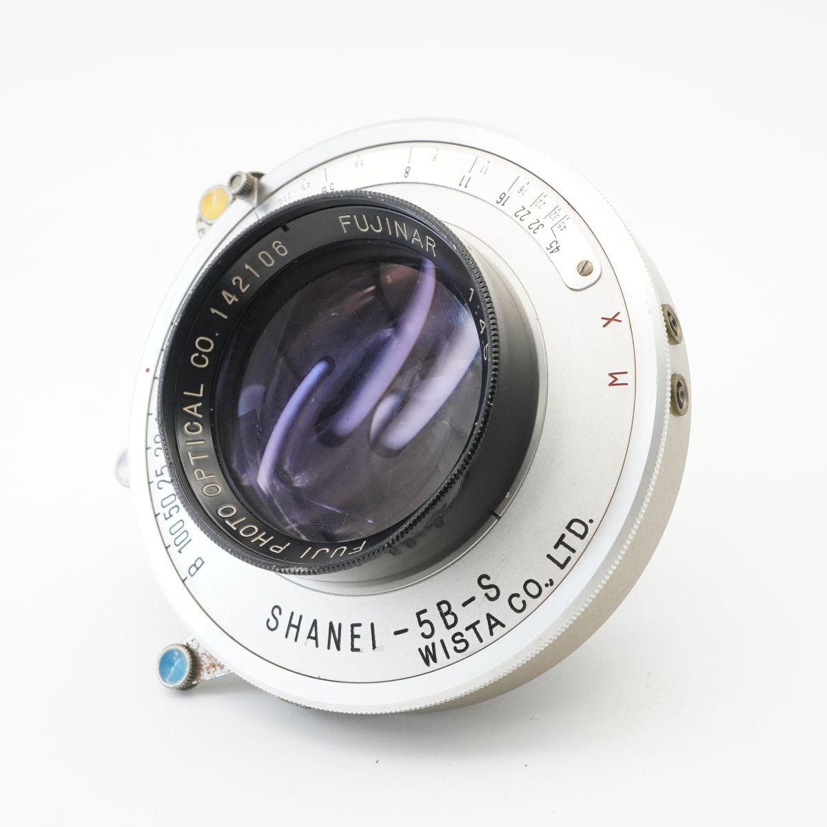 実用品 動作確認済 FUJIFILM フジフイルム FUJINAR 25cm F4.5 大判カメラ用レンズ #f56B3678