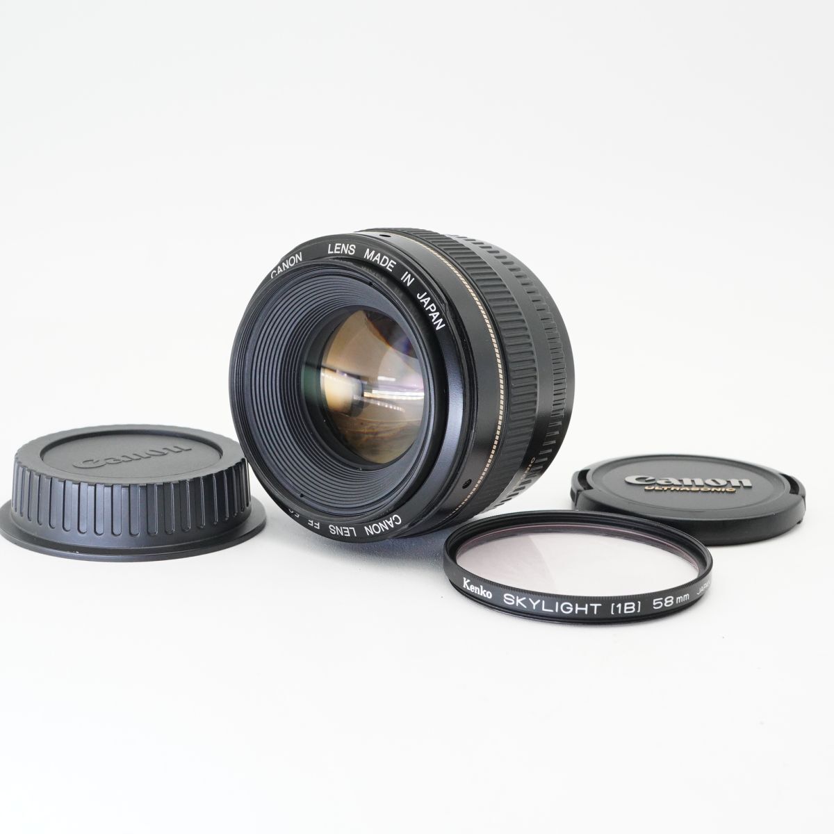 美品 動作確認済 Canon キヤノン EF 50mm F1.4 USM 単焦点レンズ #f113B3691