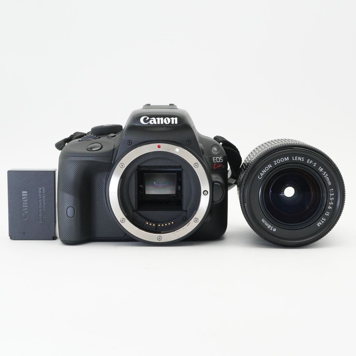 美品 動作確認済 Canon キヤノン EOS Kiss X7 EF-S 18-55mm F3.5-5.6 IS STM デジタル一眼レフカメラ #f192B3827
