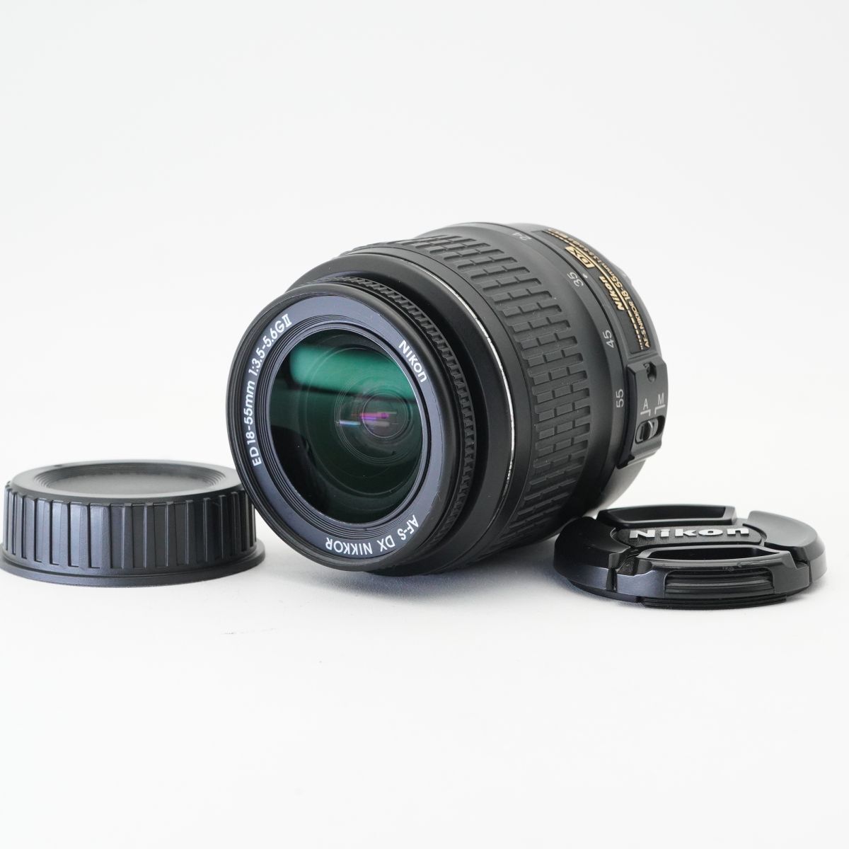 良品 動作確認済 Nikon ニコン AF-S DX NIKKOR 18-55mm F3.5-5.6G II ED 標準ズームレンズ #f20AA10406