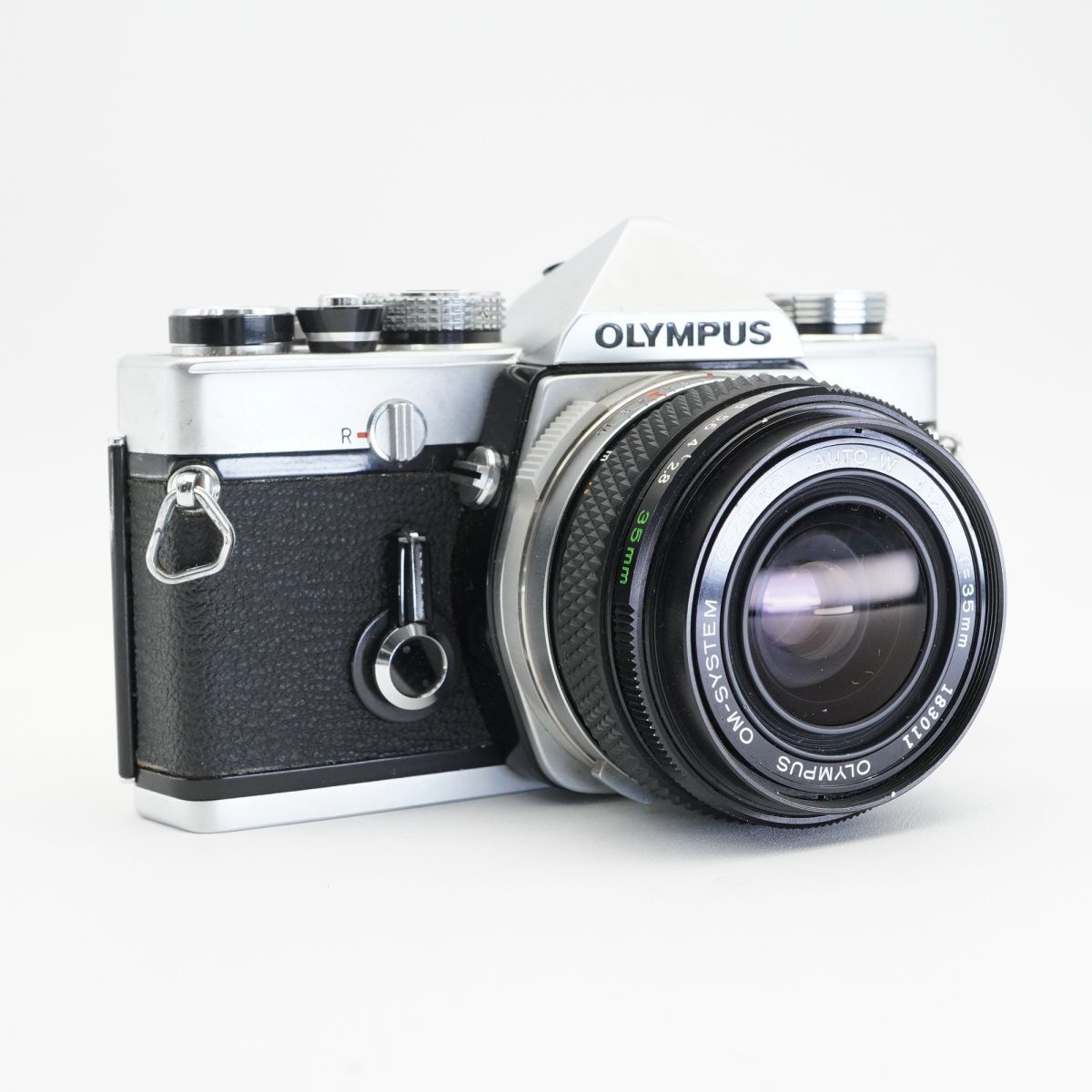 訳あり OLYMPUS オリンパス M-1 OM-SYSTEM G.ZUIKO AUTO-W 35mm F2.8 フィルムカメラ #f67B3791