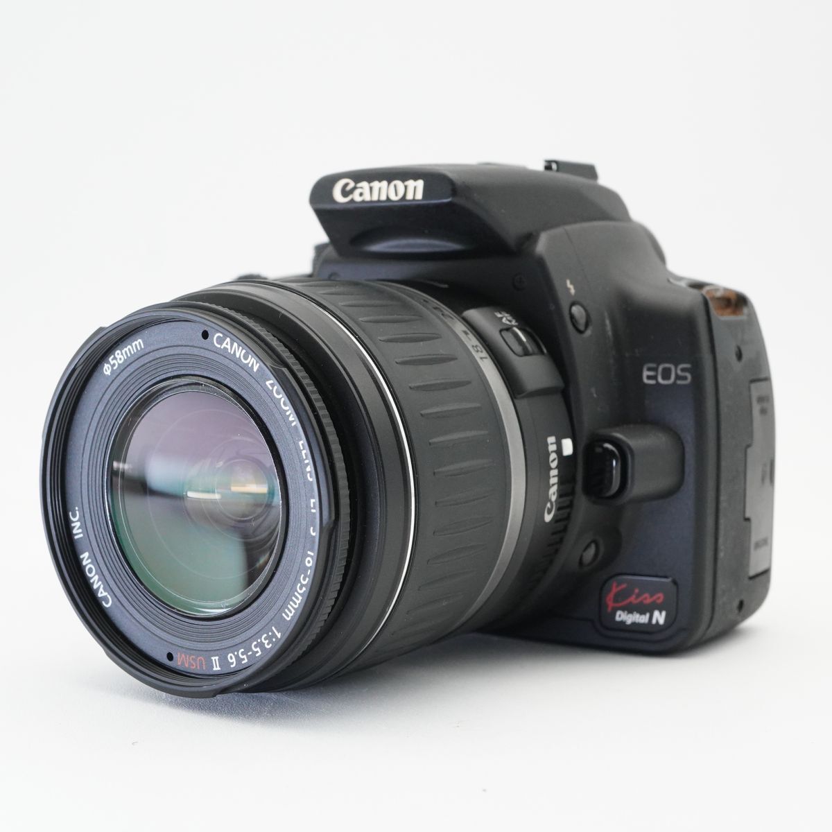 良品 動作確認済 Canon キヤノン Kiss Digital N EF-S 18-55mm F3.5-5.6 Ⅱ USM デジタル一眼レフカメラ #f22B3810