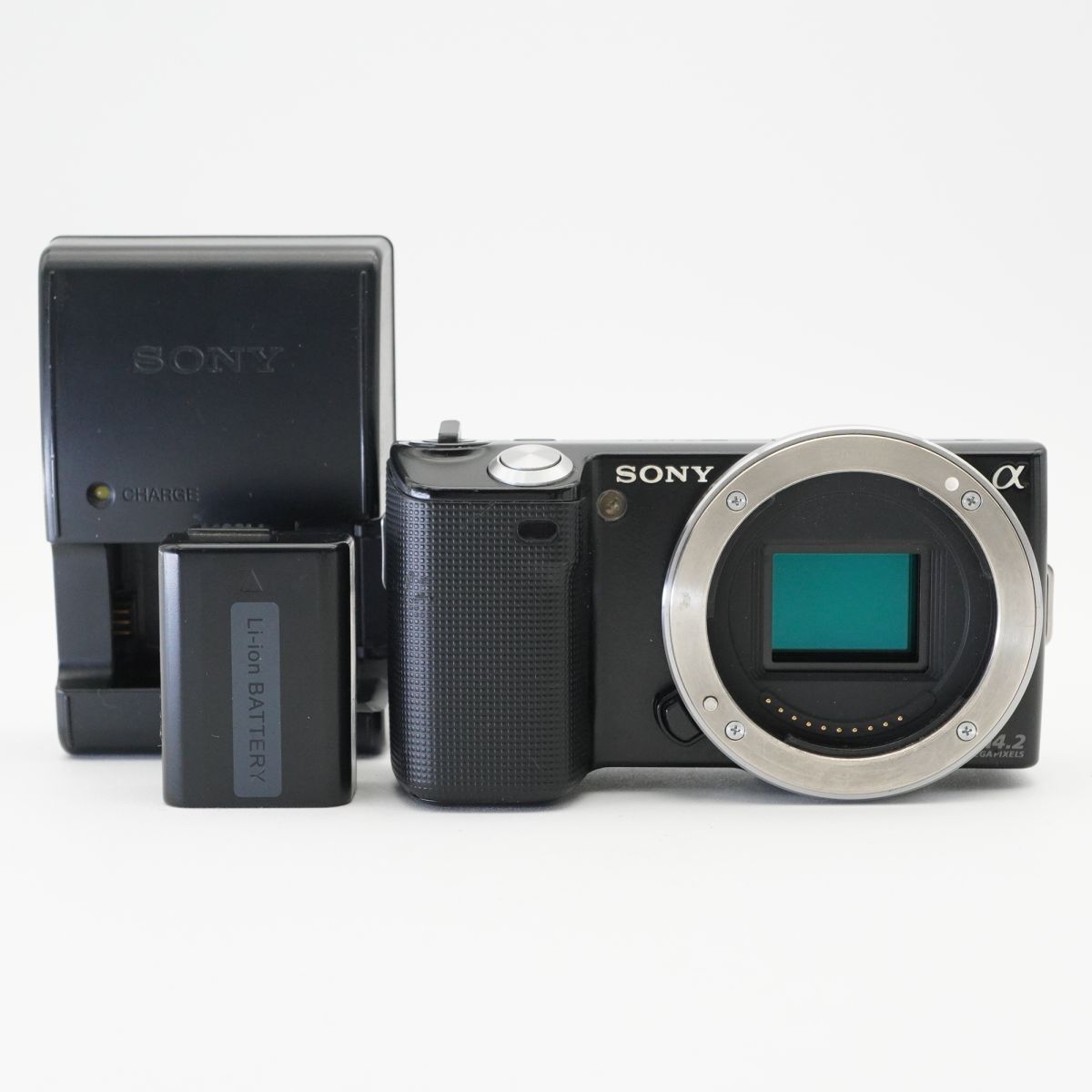 良品 動作確認済 SONY ソニー α NEX-5 ブラック ミラーレス一眼カメラ ボディ #f135B3842