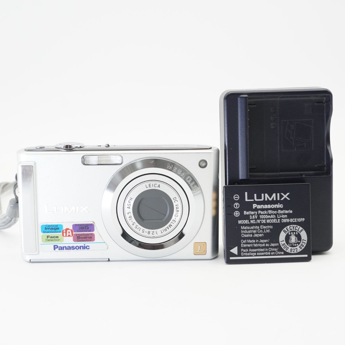 美品 動作確認済 Panasonic パナソニック LUMIX DMC-FS3 コンパクトデジタルカメラ コンデジ #f11B3893