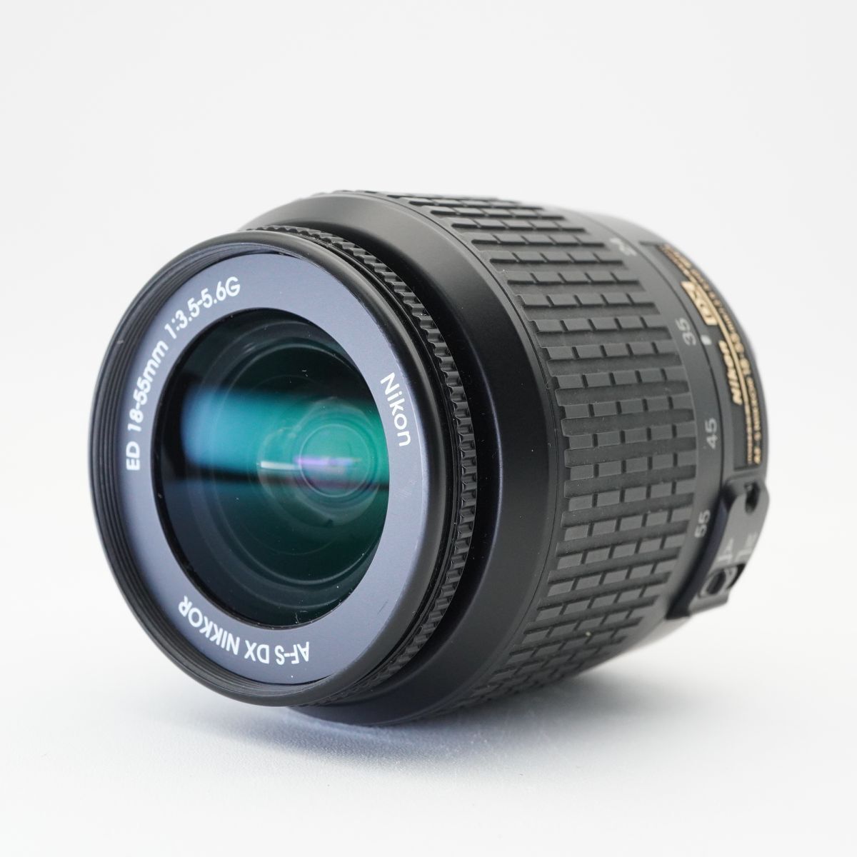 美品 動作確認済 Nikon ニコン AF-S DX NIKKOR ED 18-55mm F3.5-5.6 G 標準ズームレンズ #f21AA11063