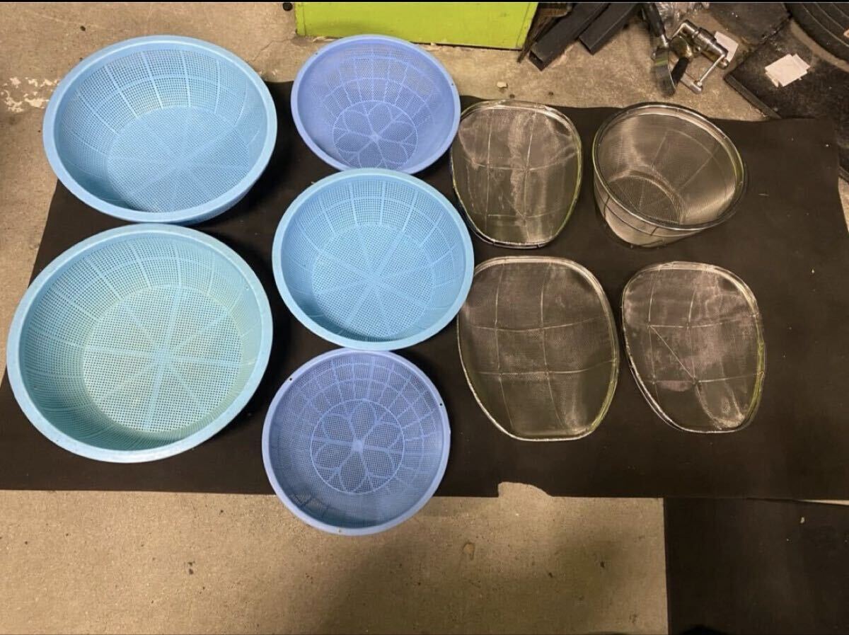 業務用食器 ざる　水切りざる　セット　厨房△D9698△
