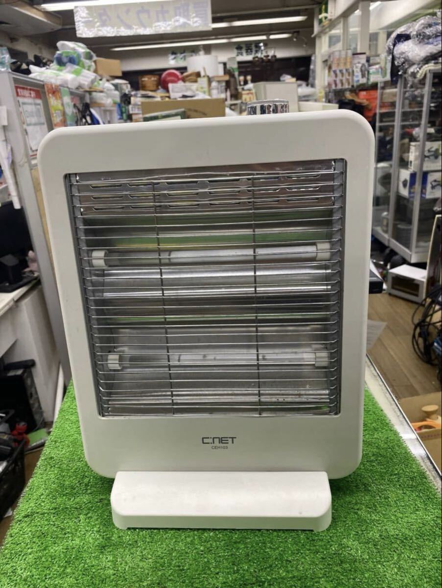 シーネット　電気ストーブ CEH103 800W△G8968△