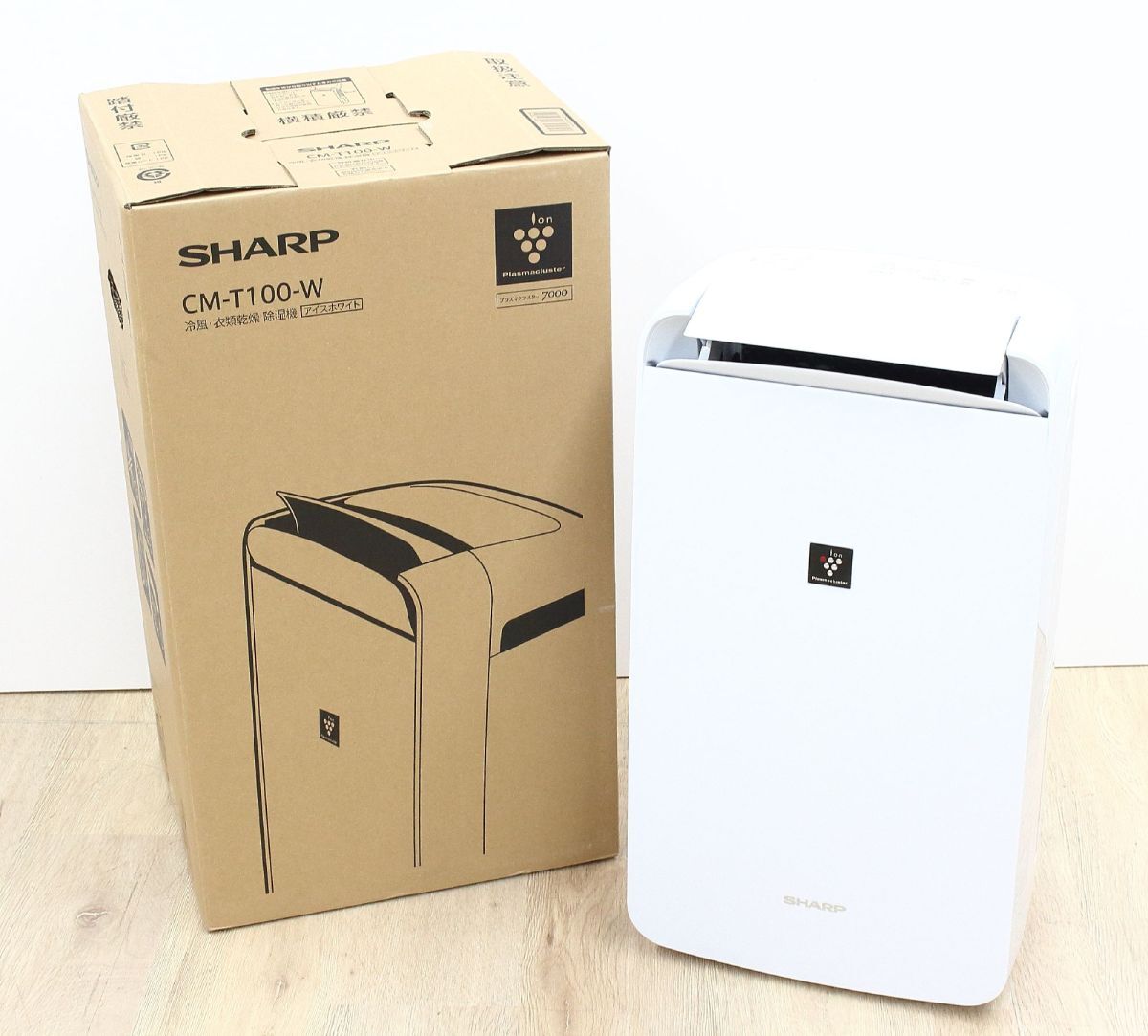 ○ SHARP 冷風・衣類乾燥除湿機 コンパクトクール CM-T100 2025年製 ○MOF10422