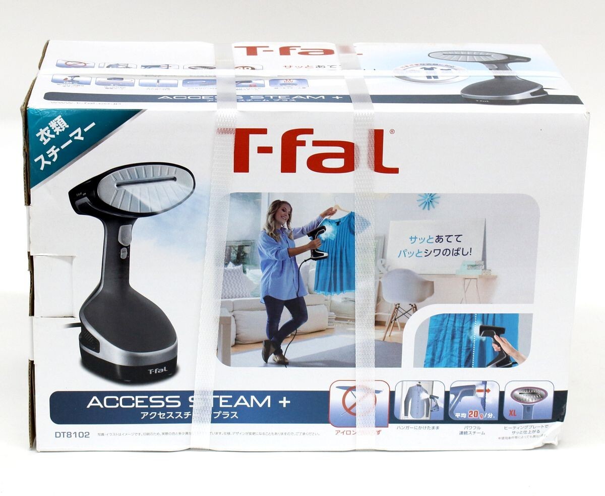 ○ 【未開封】 T-fal 衣類スチーマー アクセス スチーム プラス DT8102J0 ○MOF10552　ティファール