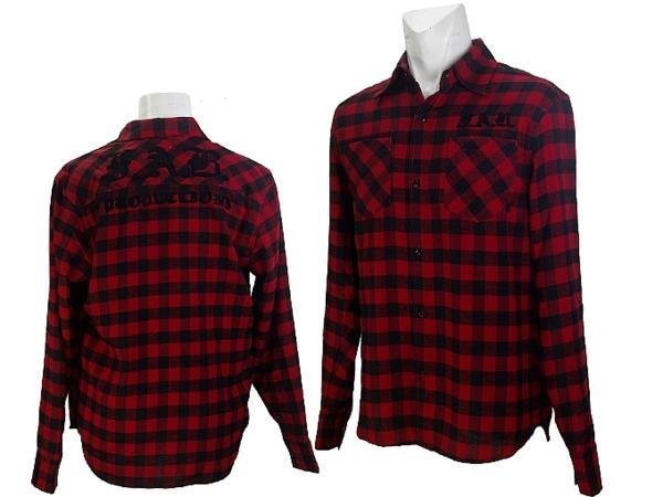 【処分価格/66％OFF】FAB CHECKER FRANNELシャツ/Lサイズ 新品