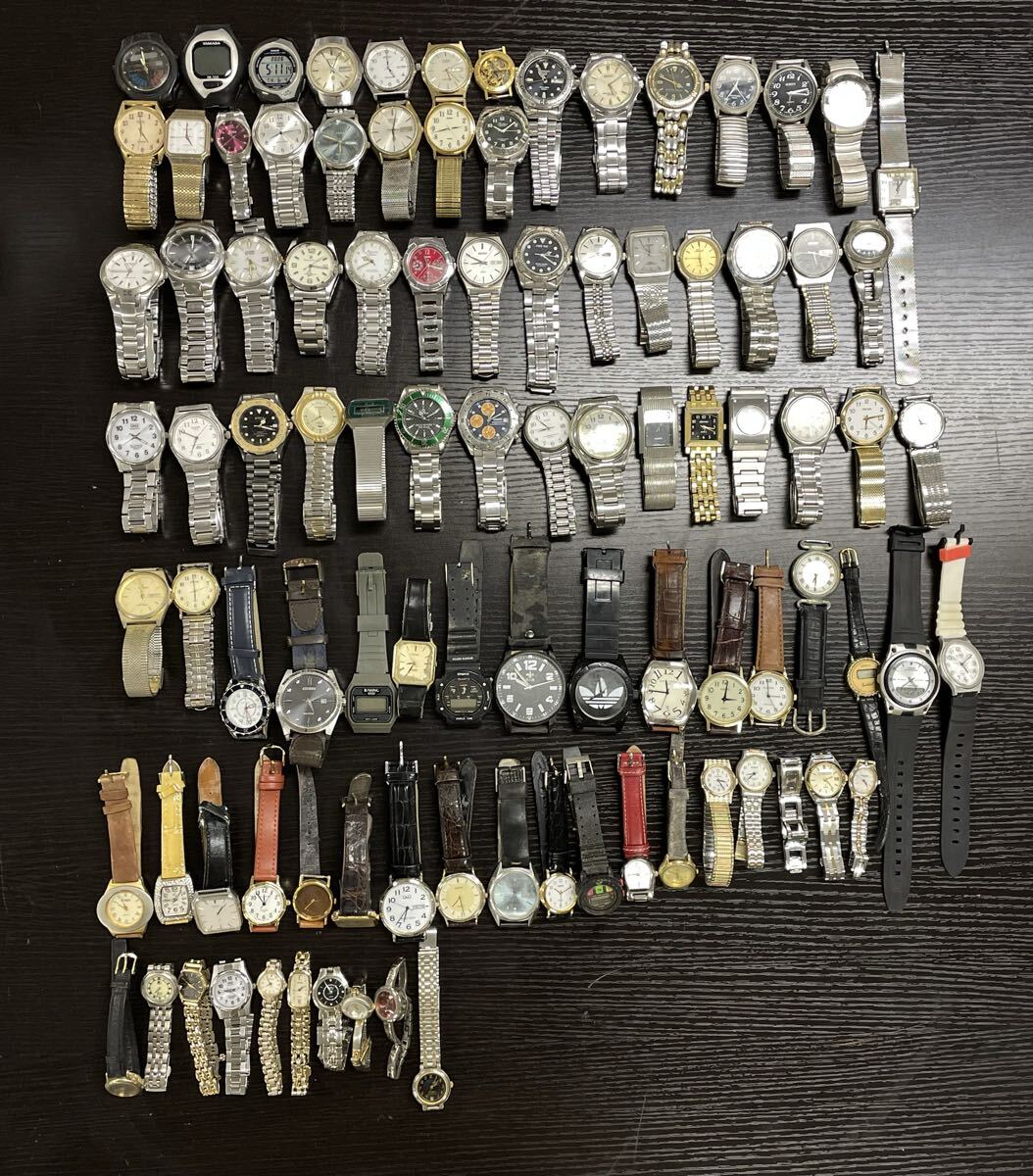 【5Y38】1円スタート SEIKO CITIZEN CASIO ORIENT TECHNOS 他 腕時計 まとめて 150個以上 クオーツ 手巻き 自動巻き メンズ レディース