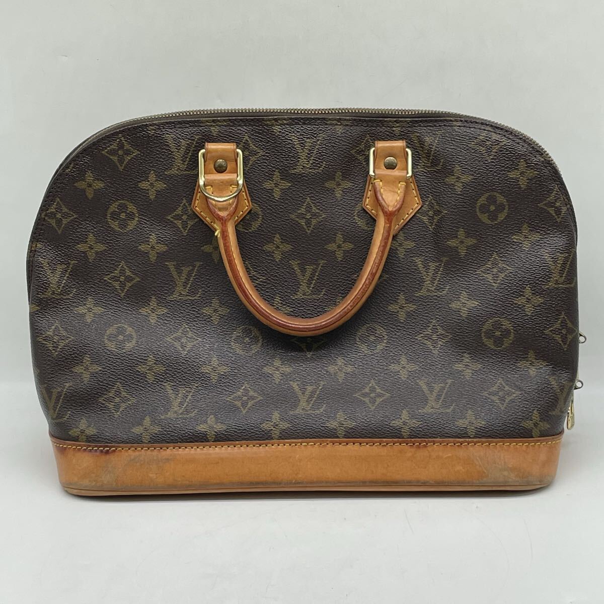 【5W64】1円スタート LOUIS VUITTON / BA0966 ルイヴィトン モノグラム アルマ PM ハンドバッグ バッグ 鞄 ブラウン系