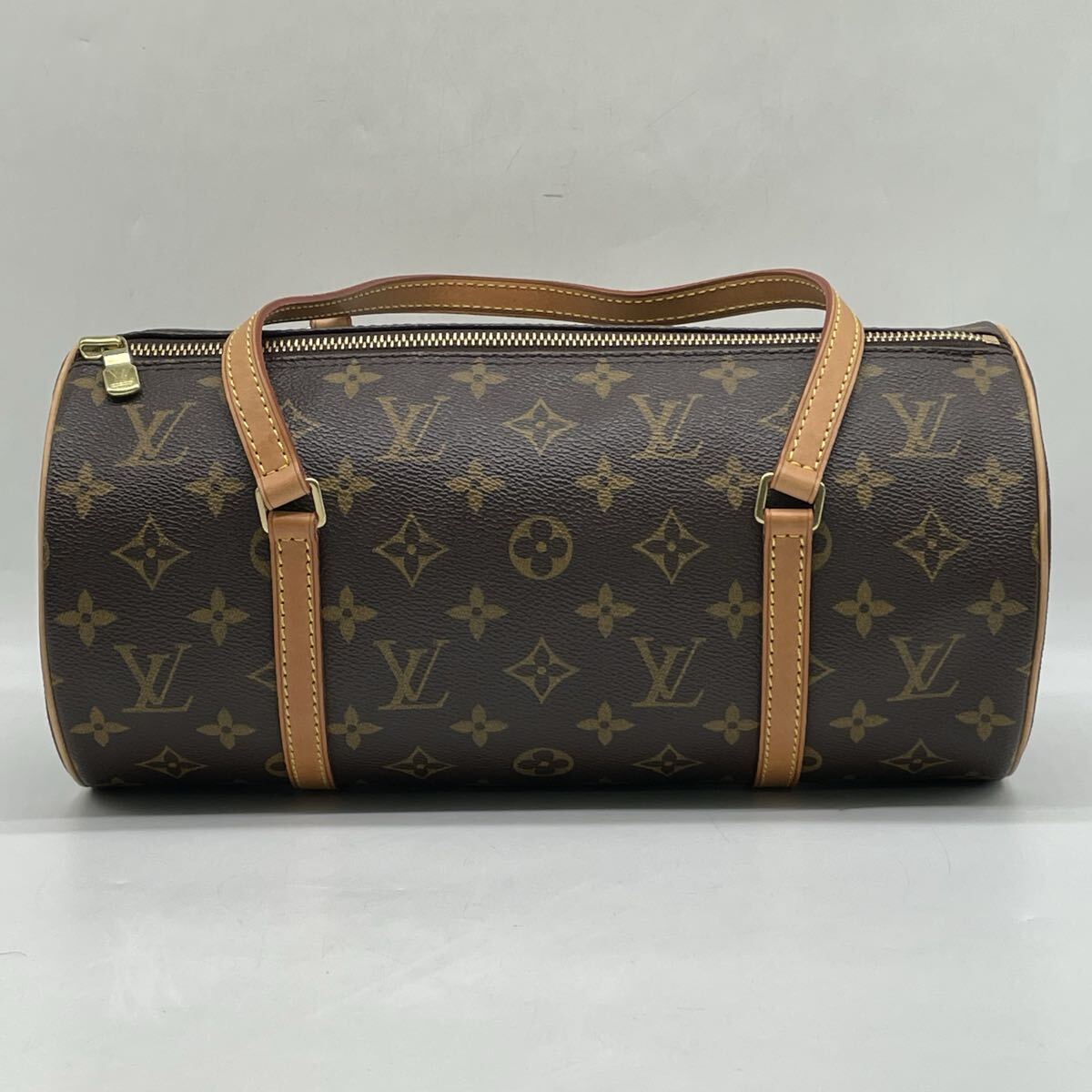 【5白77】1円スタート LOUIS VUITTON / SP 0053 ルイヴィトン モノグラム パピヨン30 ハンドバッグ ミニボストンバッグ 鞄 ブラウン系
