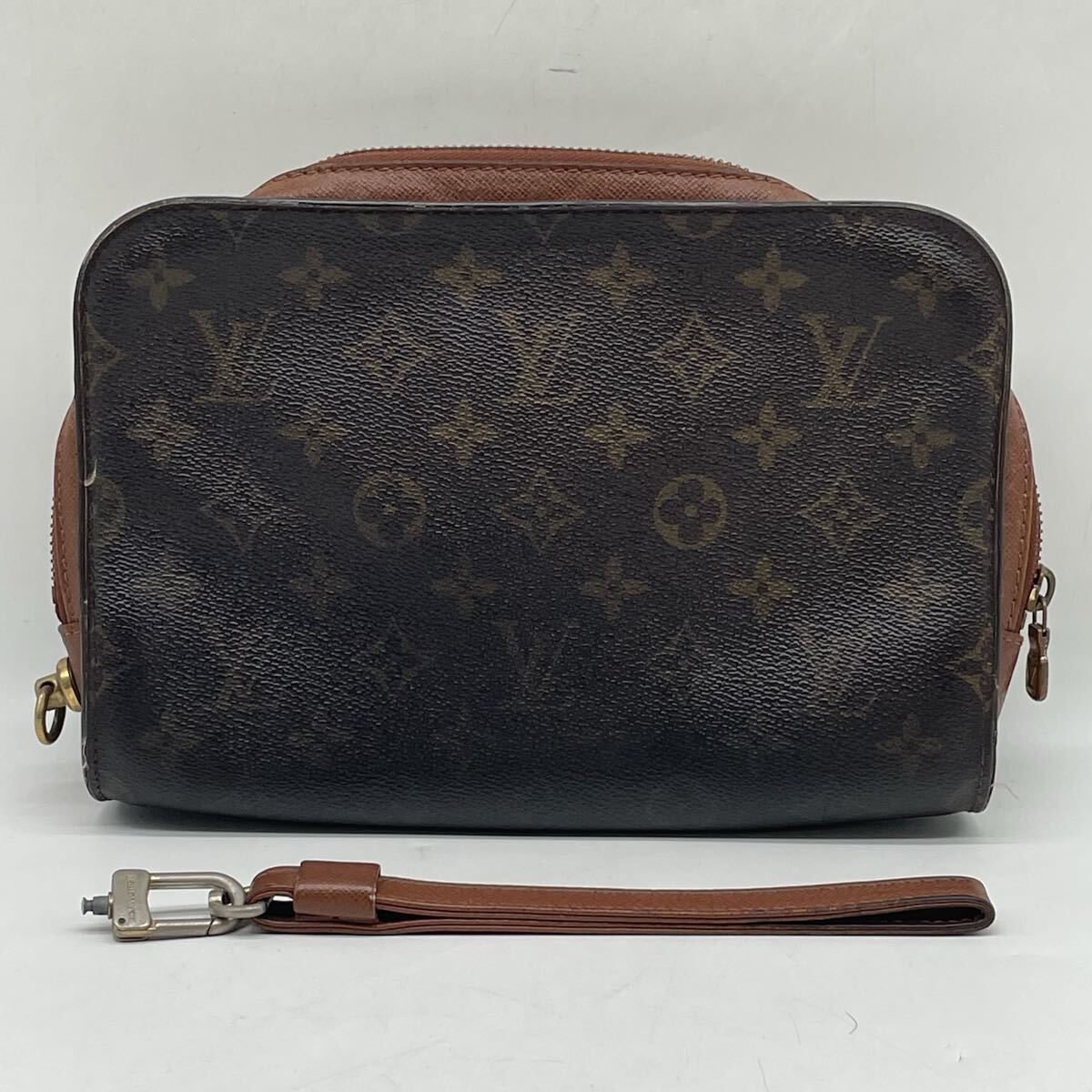 【5Y52】1円スタート LOUIS VUITTON / AR0030 ルイヴィトン モノグラム キャンバス オルセー セカンドバッグ クラッチバッグ 鞄 ブラウン系