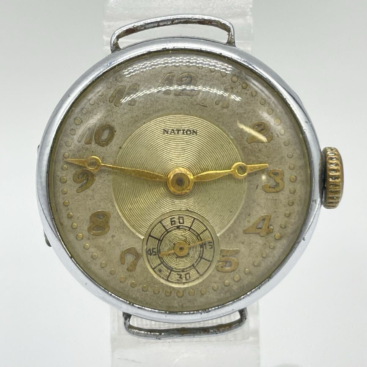 【5K23】1円スタート 精工舎 NATION 手巻き スモールセコンド SEIKOSHA SEIKO セイコー アンティーク ヴィンテージ スモセコ