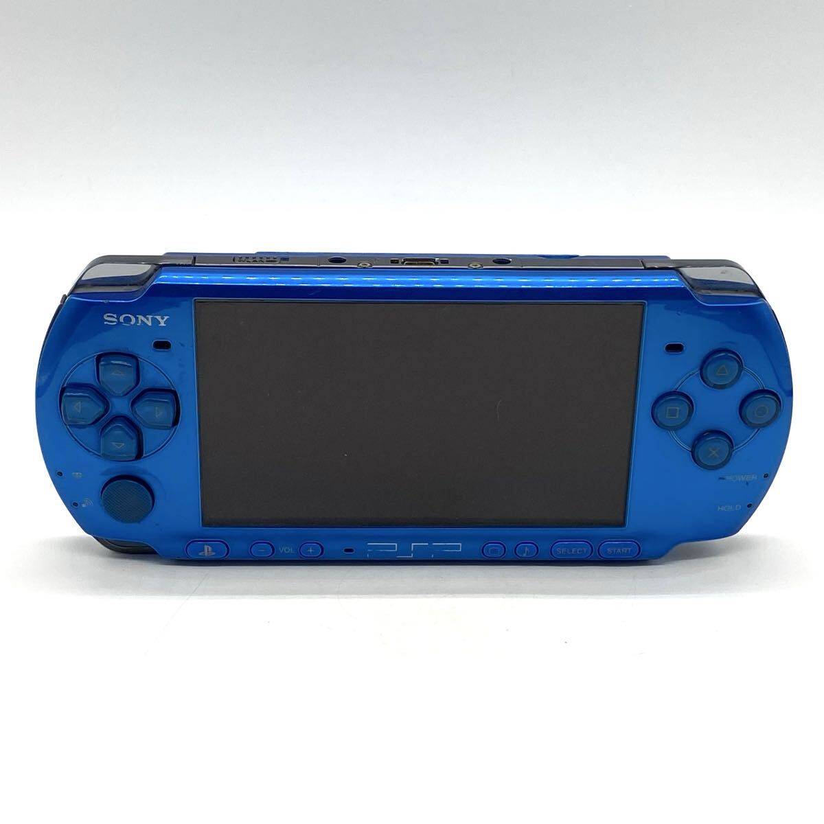 【5白63】1円スタート SONY PlayStation PSP-3000 ソニー プレイステーション ポータブル プレステ ゲーム機 本体 ブルー 