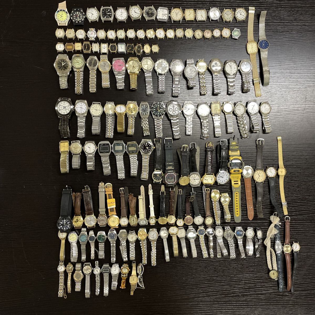 【5U41】1円スタート SEIKO CITIZEN CASIO COACH adidas 他 腕時計 まとめて 90個以上 クオーツ 手巻き 自動巻き メンズ レディース