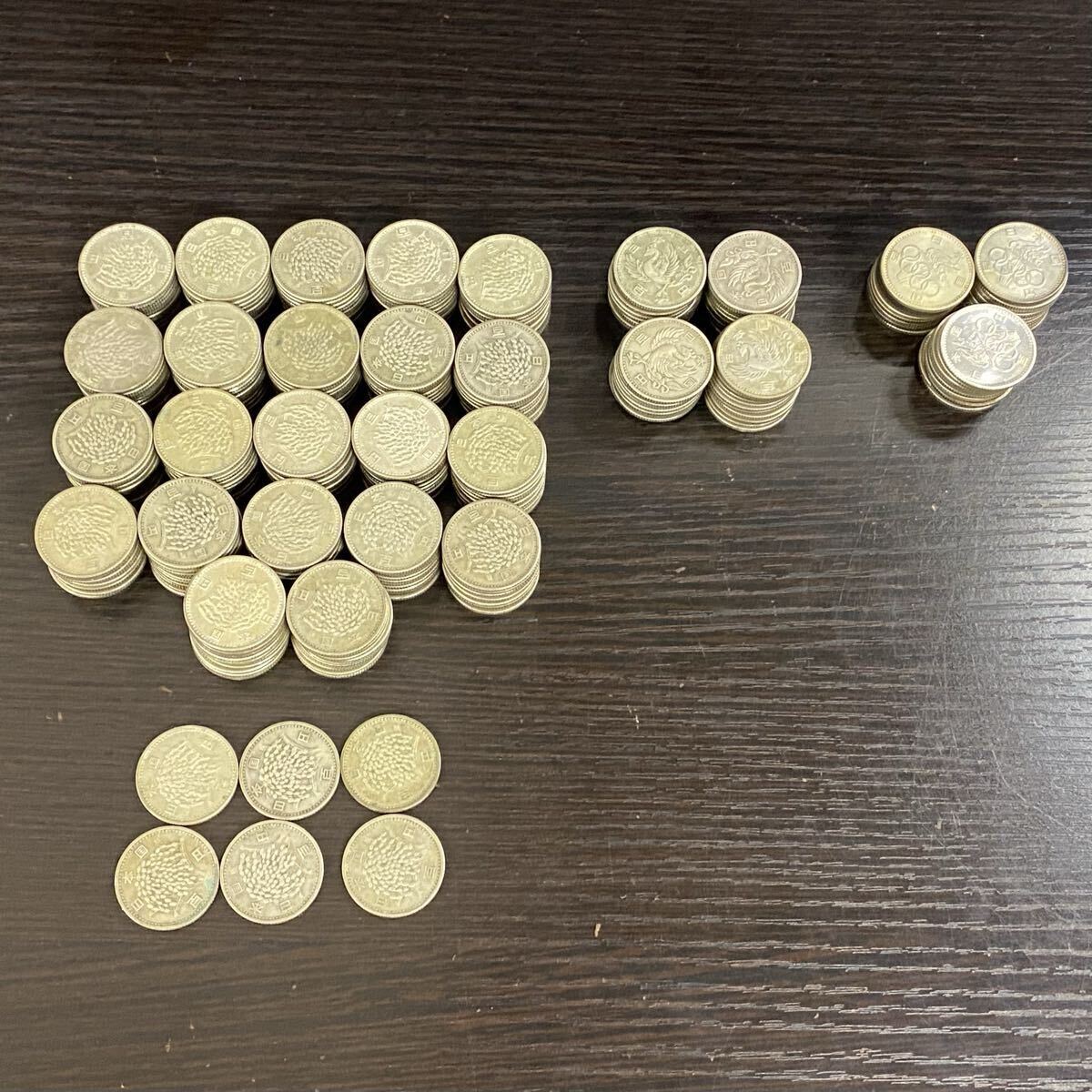 【5白78】1円スタート 100円 百円銀貨 東京オリンピック 稲穂 鳳凰 まとめて 296枚 額面 29,600円 昭和 日本国 古銭 記念 硬貨 