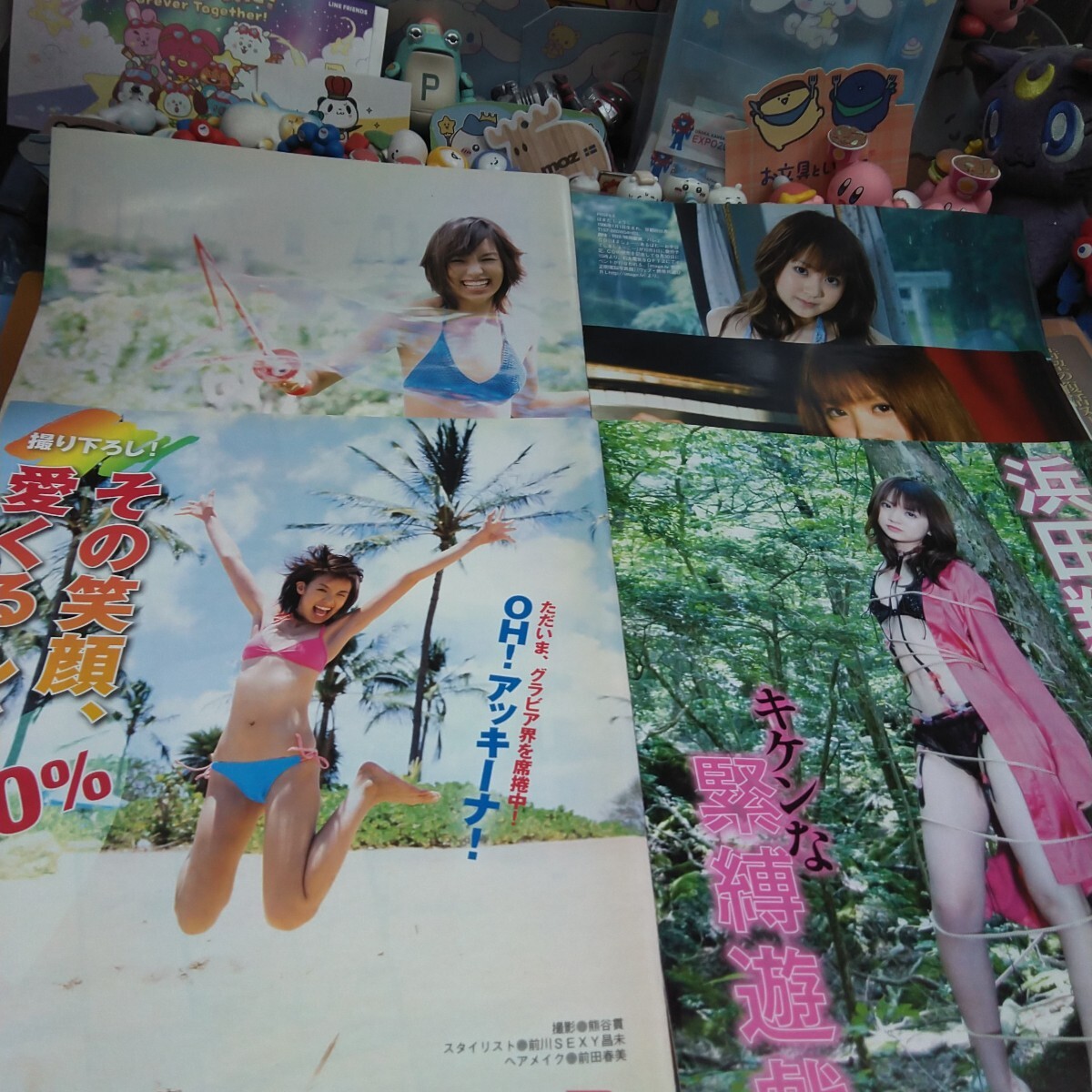 切り抜き　その141　浜田翔子　5ページ　南明奈　４ページ　　　　　　　　