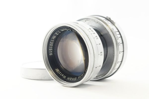 ★美品★ライカ Leica Summicron 5cm 50mm F2 沈胴 清潔感溢れる綺麗な外観！良好な光学！0628