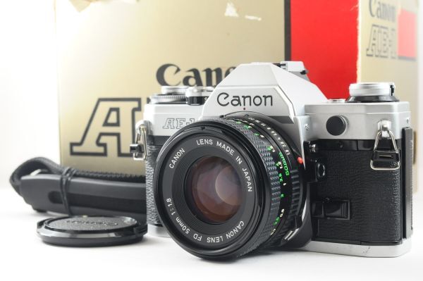 ★極上美品★Canon キャノン AE-1 NEW FD 50mm F1.8 使用感の少ない綺麗な外観！良好な光学！0614