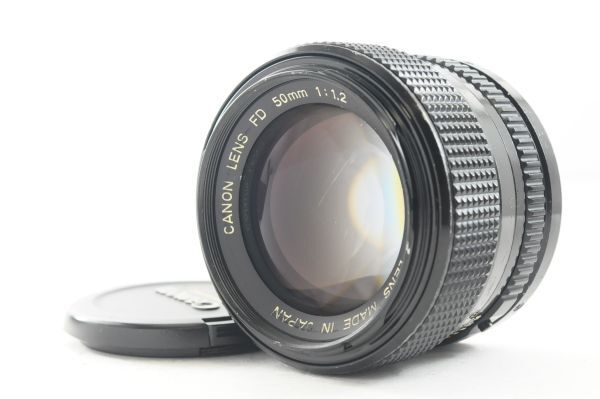 ★極上美品★CANON キヤノン NEW FD 50mm F1.2 清潔感溢れる綺麗な外観！クリアーな光学！0635