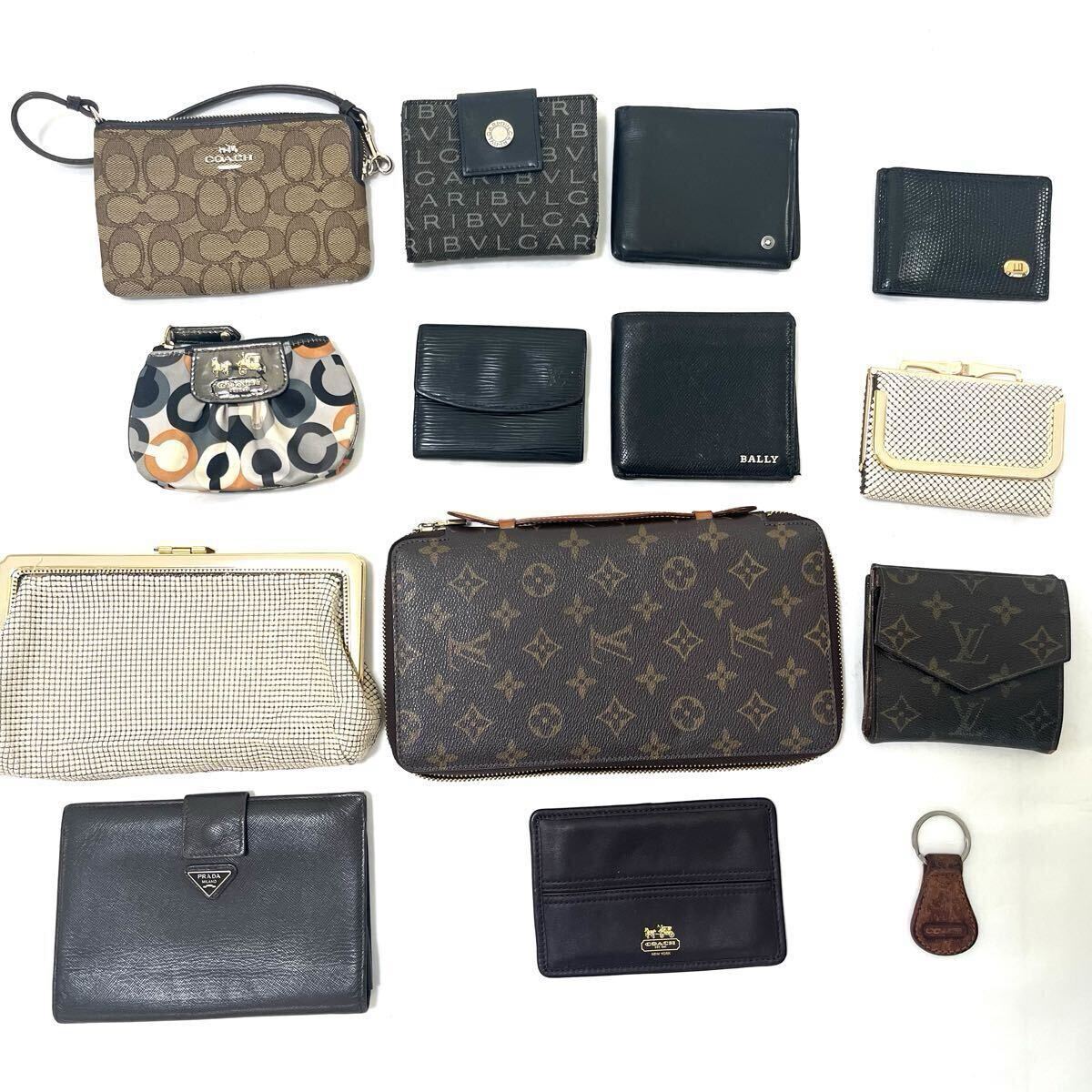 LOUIS VUITTON ルイヴィトン コーチ ブルガリ 他 ブランド 小物 財布 セット まとめ