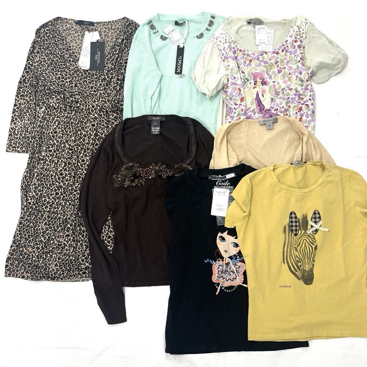 MaxMara マックスマーラ 系列 新品 タグ付き含む ワンピース Tシャツ カットソー トップス アパレル まとめ セット