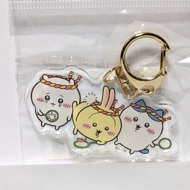 ちいかわ 縁日アクリルキーホルダー ちいかわ縁日 ハチワレ うさぎ ナガノ ちいかわ縁日