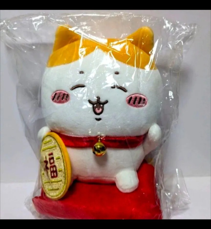 ちいかわ 招福 ハチワレぬいぐるみS 招き猫 ぬいぐるみS マスコットハチワレ