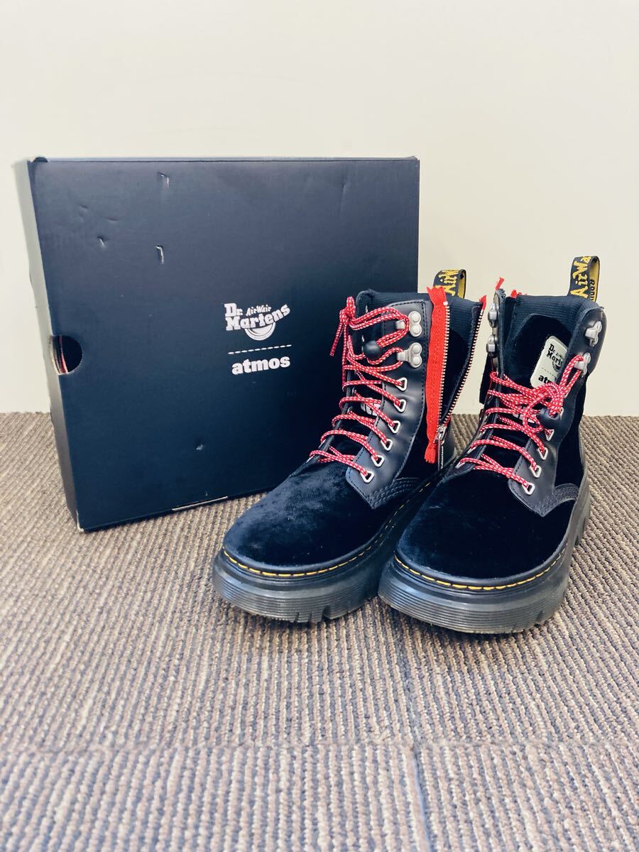 ♪ Dr.Martens × atmos コラボ AW006 KV06W ドクターマーチン アトモス TARIK ZIP ATMOS レースアップブーツ 箱付 サイズ 約24~24.5cm