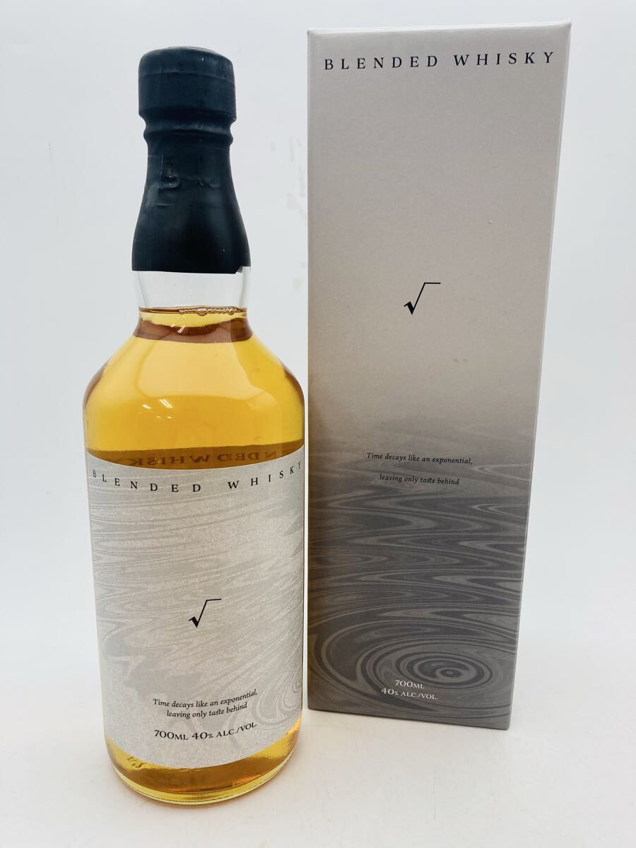 ▲ 未開栓 BLENDED WHISKY √ ルート ブレンデッドウイスキー 700ml 40% 箱付き お酒