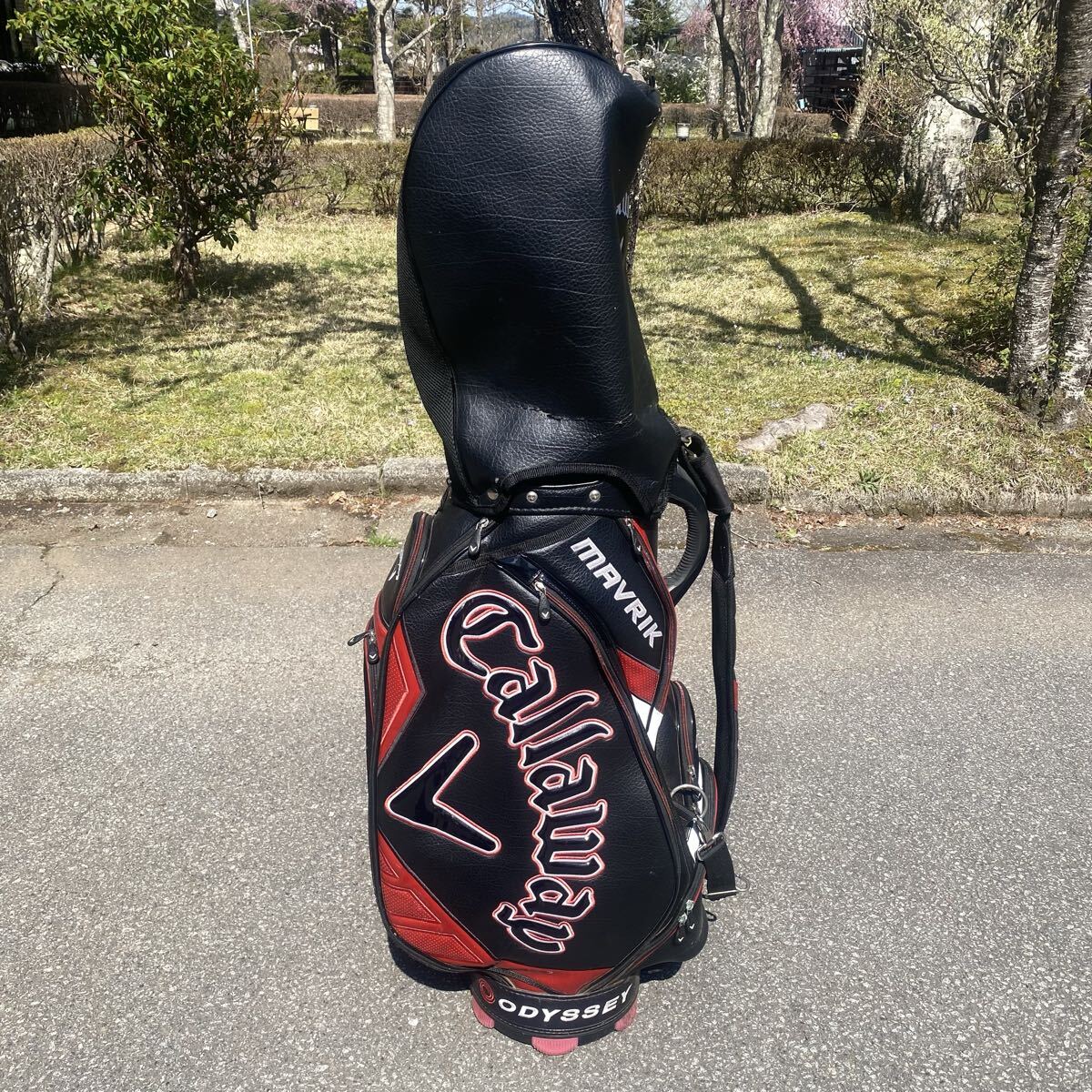 【GB257】ゴルフバッグ CALLAWAY キャロウェイ MAVRIK ゴルフキャディーバッグ メンズ レディース アイアン ドライバー