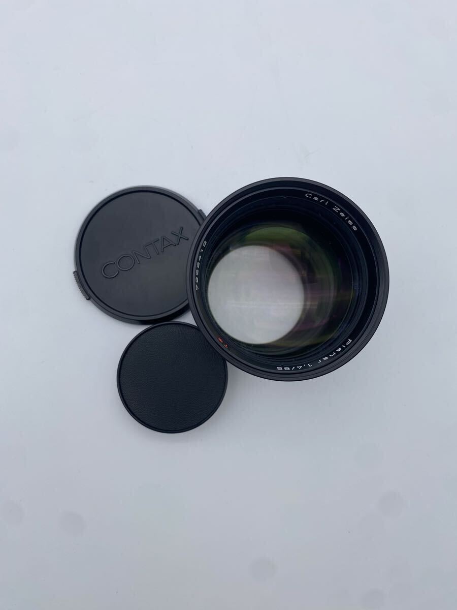 【1円スタート】CONTAX T* Carl Zeiss Planar1.4/85 レンズ コンタックス