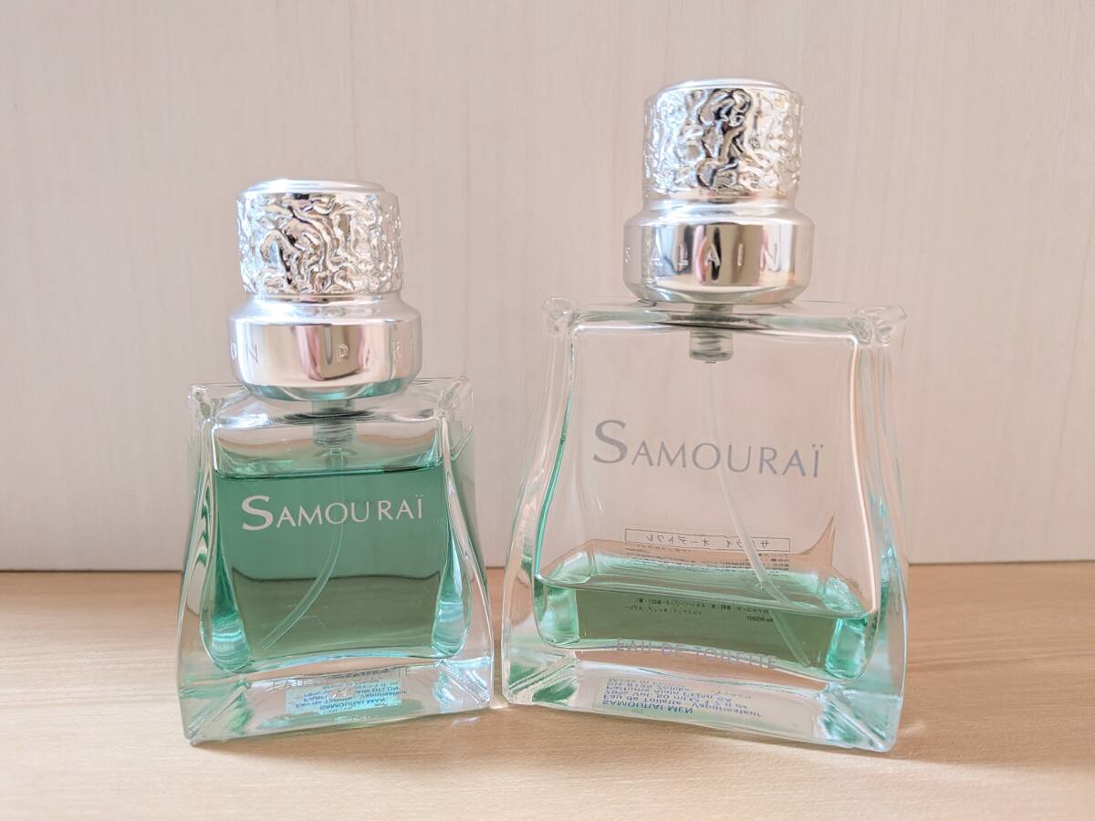 アランドロン SAMOURAI サムライ オードトワレ メンズ香水２点（50ml／30ml）中古品◆27556・29109