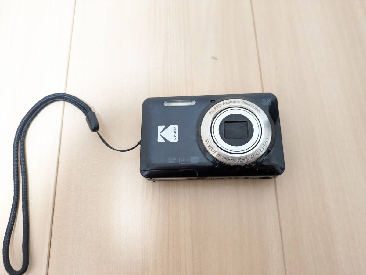 KODAK コダック PIXPRO FZ55 コンパクトデジタルカメラ ブラック コンパクトデジタルカメラ 動作未確認 ジャンク品◆