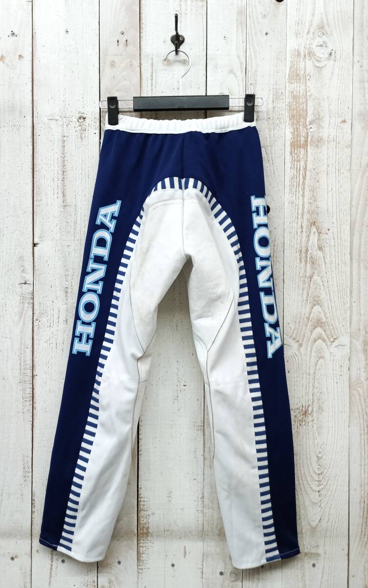 レトロ ＊HONDA ホンダ 　PRODUCT OF WAKO 和光　 ＊ライディングパンツ　モトクロスパンツ　ダート　オフロード　ジャージ　LARGE 　