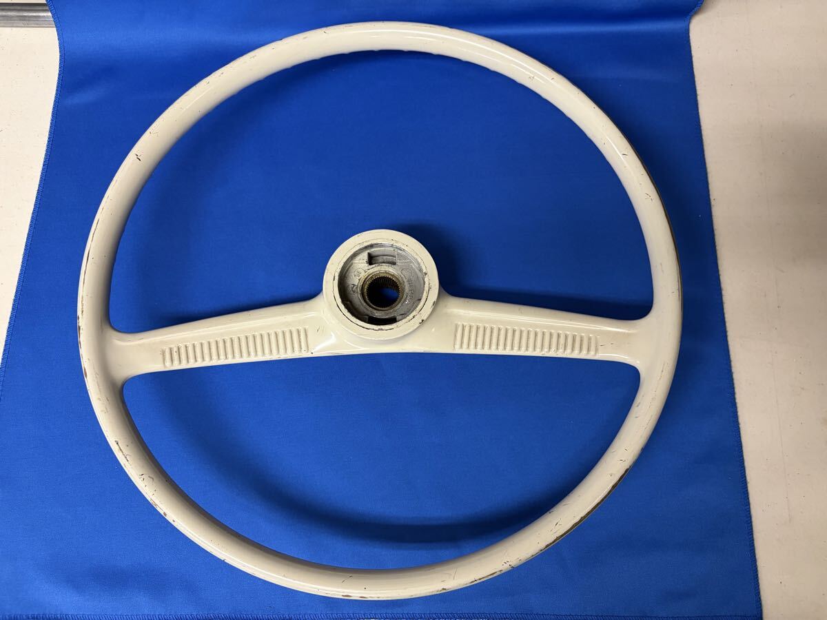 空冷　VW ビートル　オーバル　ステアリング　56-59年　当時モノ　オリジナル　ユーズドコンディション