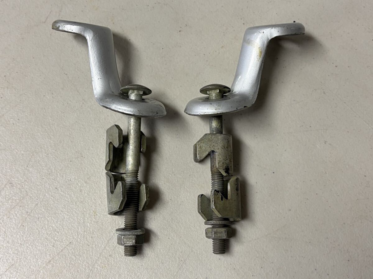 空冷　VW ビートル　オーバル　フォグランプ用ブラケット　取り付け金具　BOSCH 当時モノ　オリジナル　ユーズドコンディション