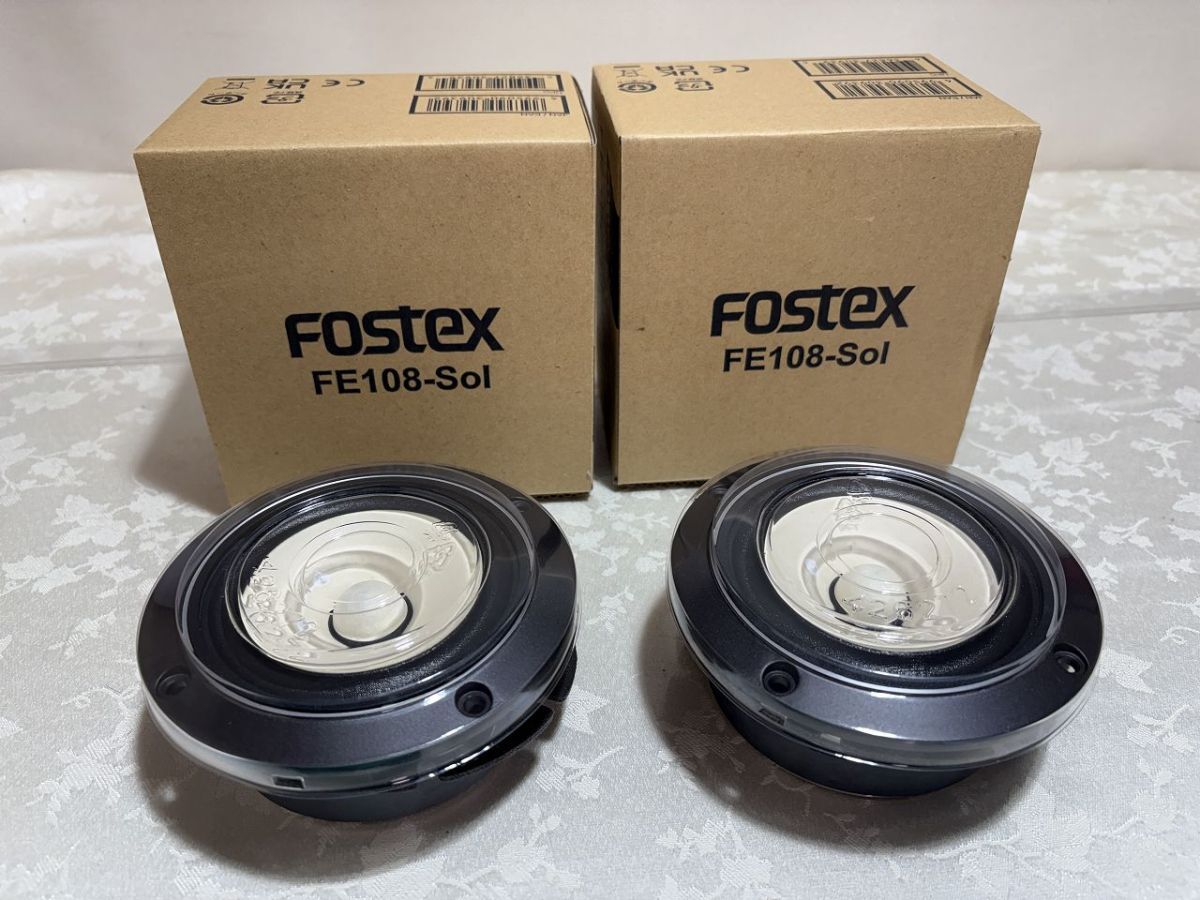 ★☆N3　Fostex　Full　Range　speaker　FE108-sol　2点☆★