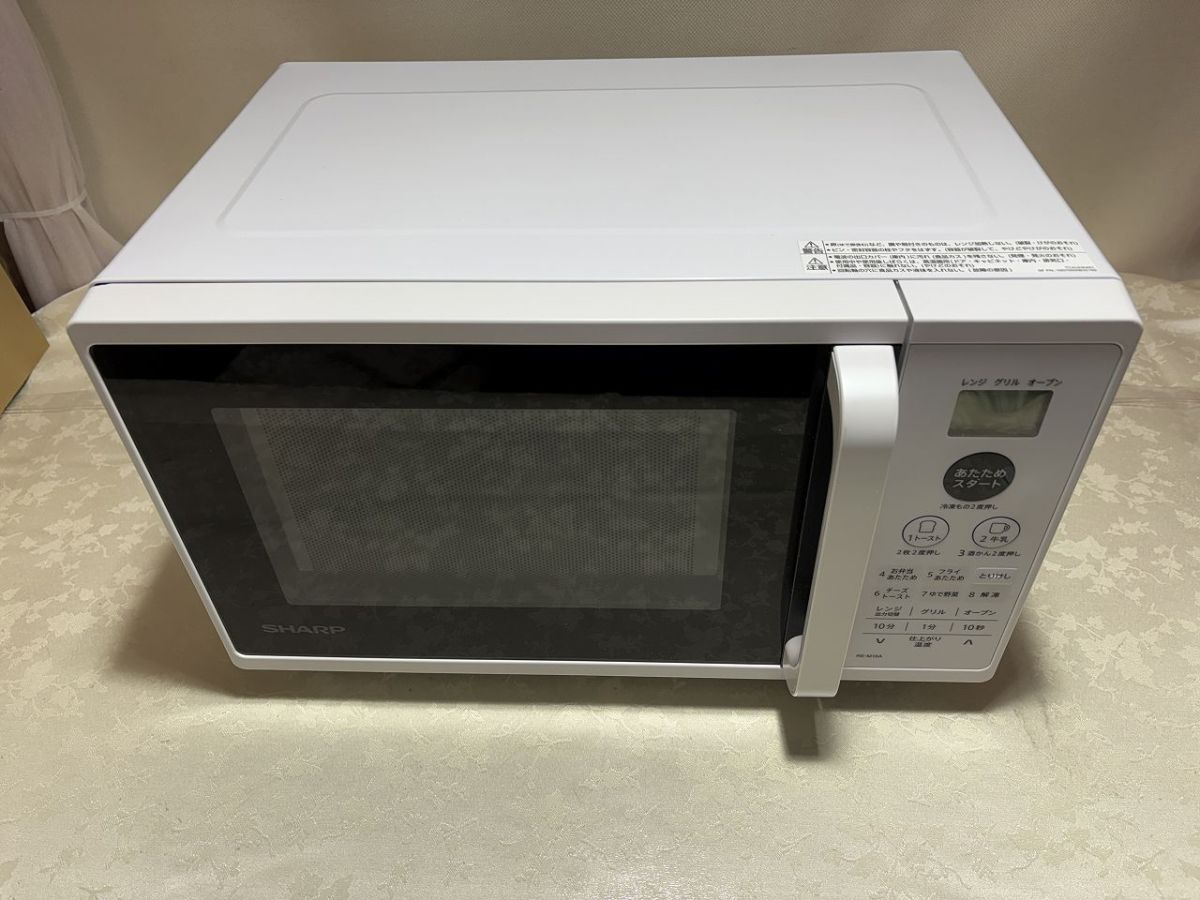 ★☆L969　SHARP　電子レンジ　2020年製　RE-M16A-W　中古品☆★