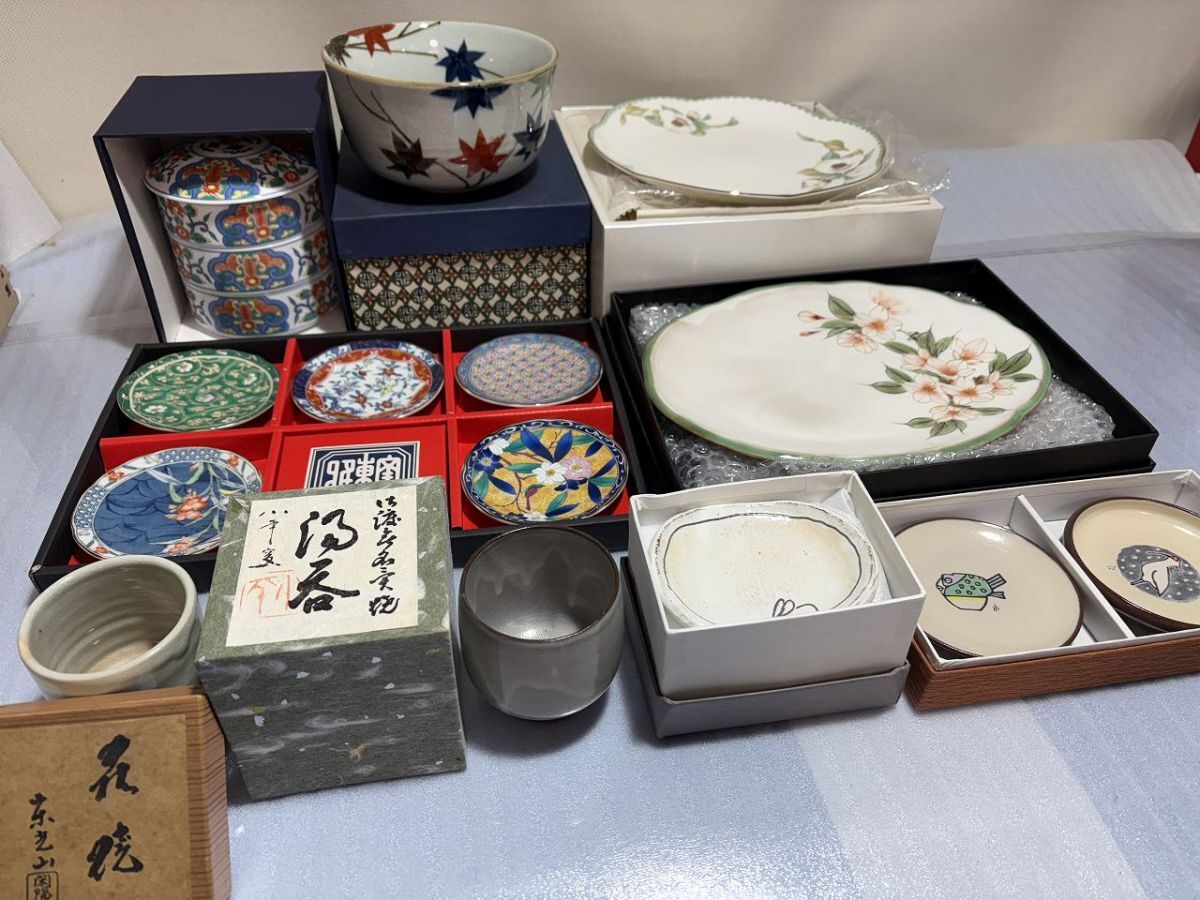 ★☆L906　和食器・陶器　まとめ　９点　未使用中古品混載☆★