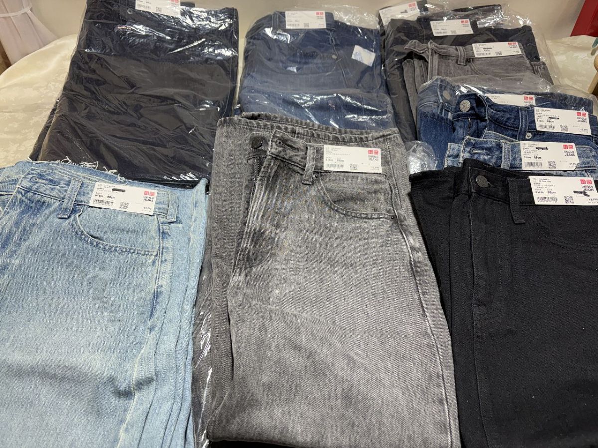 ★☆L959　レディース服　未使用品　ユニクロ　スカート・パンツ　ウエスト61㎝　まとめ　一部裾上げ加工有り☆★