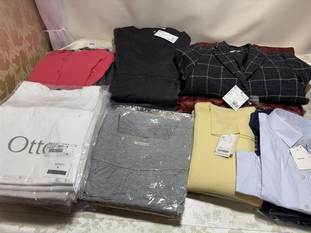 ★☆L948　レディース　ユニクロ他　Mサイズ服まとめ　未使用品　45点☆★
